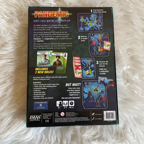 Pandemic Board Game - Excellent condition! - Picture 2 of 3
